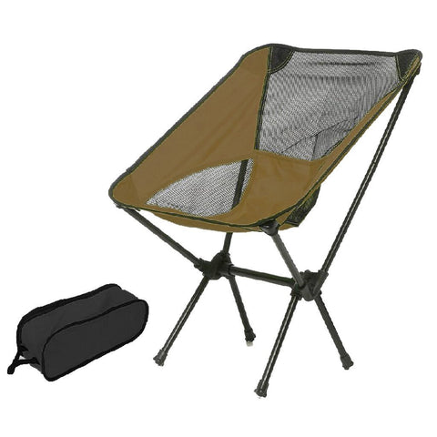 Ultralight Camping Chair - Brown