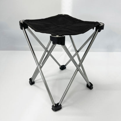 Mini Portable Folding Stool - Black