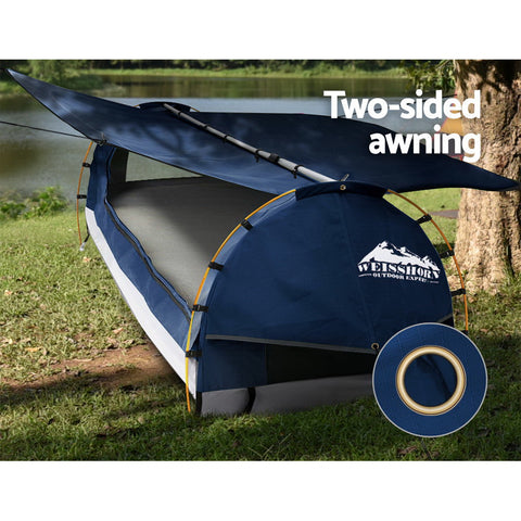 Weisshorn Swag King Single Dark Blue 70mm Mattress Southern Adventure Gear